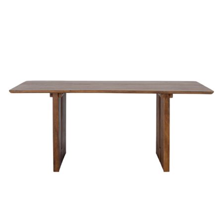 Creative Collection - Milow Spisebord, Brun, Mango - L180 Ã H80 Ã B90 cm